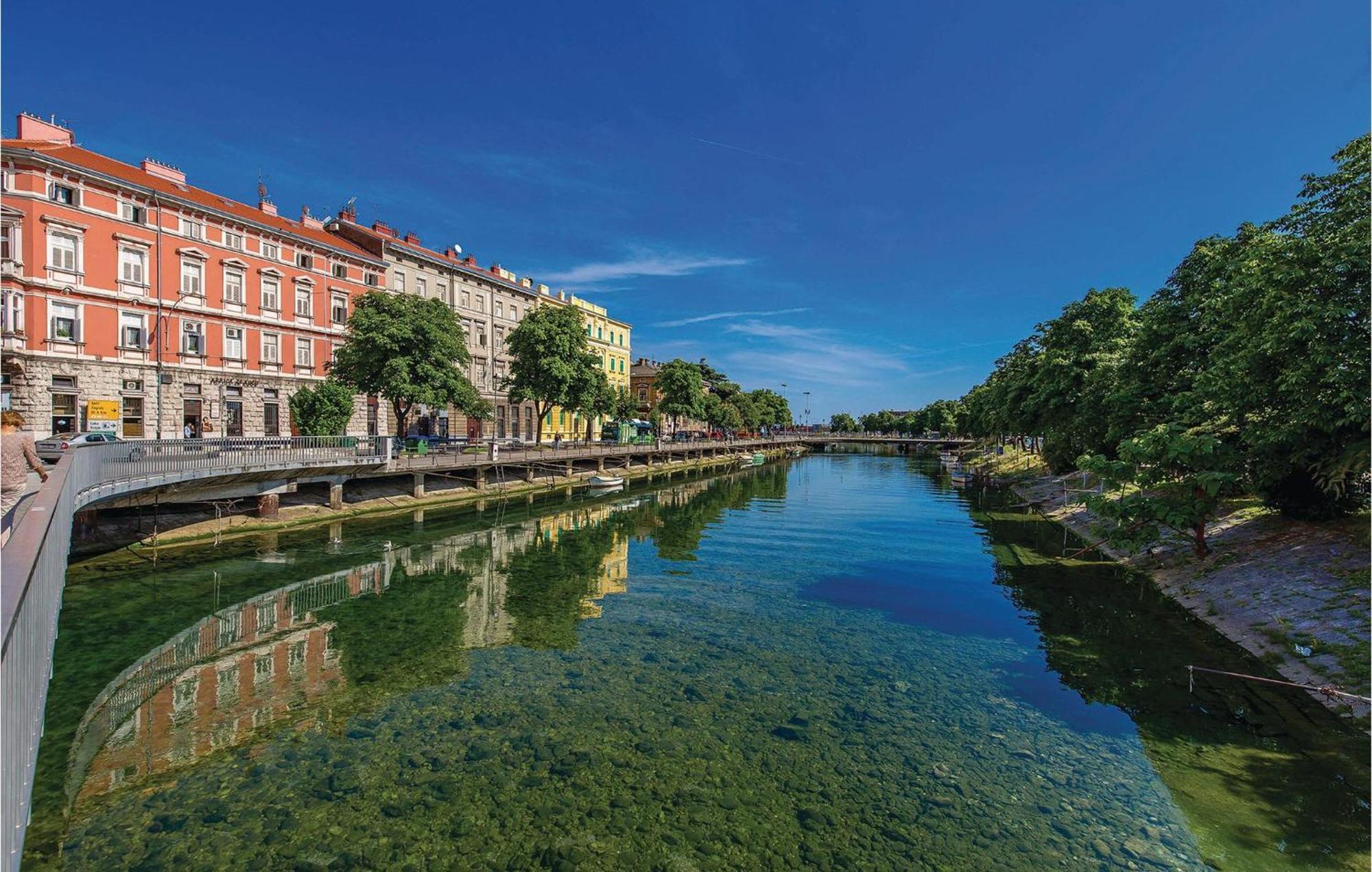 Amazing Apartment In Rijeka With Wifi Kültér fotó